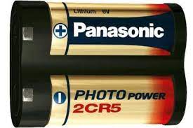 Liitium Panasonic 2CR5 6V